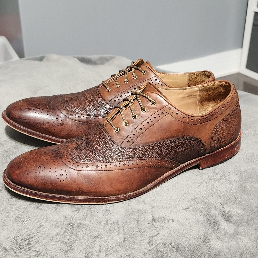 Warfield & Grand CASEY Wingtip Oxford Shoes